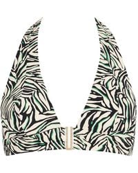 Aubade - Tropical Splash Triangle Bikini Top - Lyst