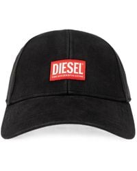DIESEL - Logo-Patch Baseball Cap - Lyst