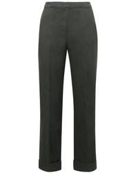 Aspesi - Broek Met Cuffs - Lyst