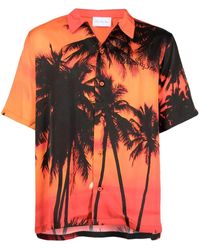 BLUE SKY INN - Camisa con motivo de puesta de sol - Lyst