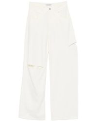 ICON DENIM - Poppy Distressed Jeans - Lyst