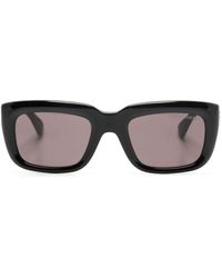 Alexander McQueen - Floating Skull Rectangle-frame Sunglasses - Lyst