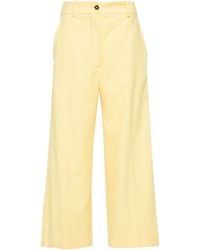 Patou - Towelling-Finish Straight-Leg Trousers - Lyst