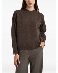 Peserico - Pull En Maille Mouchetée - Lyst
