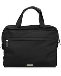 Calvin Klein - Logo-Plaque Laptop Bag - Lyst