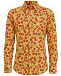 Dolce & Gabbana - Martini Cherry-Print Shirt - Lyst