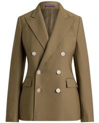 Ralph Lauren - Camden Double-Breasted Cashmere Jacket - Lyst