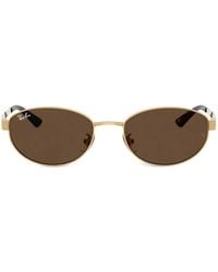 Ray-Ban - Oval-Frame Tinted Sunglasses - Lyst