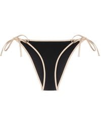 Totême - Stripe Tie Bikini Bottoms - Lyst
