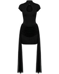 Axel 113 - Khy Cutout Ruched Mini Dress - Lyst