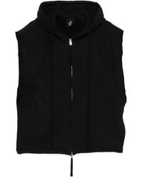 Thom Krom - Hoodie Zippé À Bords Francs - Lyst