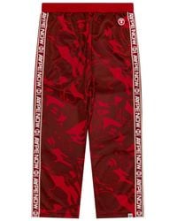 Aape By A Bathing Ape - Ape Head Logo-Patch Track Pants - Lyst