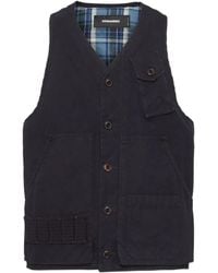 DSquared² - Cotton Vest - Lyst