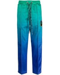 A Bathing Ape - Logo-Patch Ombré-Effect Track Pants - Lyst