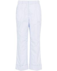 Officine Generale - Willow High-waist Straight Trousers - Lyst
