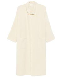 Ma'ry'ya - Manteau En Maille À Poches Plaquées - Lyst