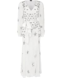 Temperley London - Abito A Portafoglio Etoile Con Paillettes - Lyst