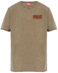 DIESEL - T-Rawjust-V1 Raw-Edge T-Shirt - Lyst