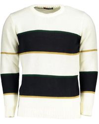U.S. Grand - Striped Crew-Neck Sweater - Lyst