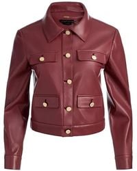 Alice + Olivia - Collared Boxy Jacket - Lyst