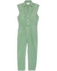 Ba&sh - Figo Button-Fastening Sleeveless Jumpsuit - Lyst
