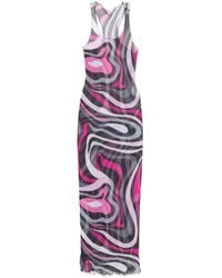 PUCCI - Kleid Mit Iride-Print - Lyst