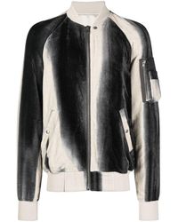 Rick Owens - And Neutral Flight Faded Print Bomber Jacket - Lyst