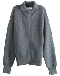 Extreme Cashmere - N°319 Xtra Out Zip-Up Long-Sleeve Cardigan - Lyst