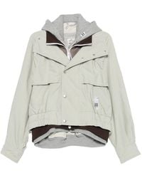 Maison Mihara Yasuhiro - Layered Hooded Jacket - Lyst