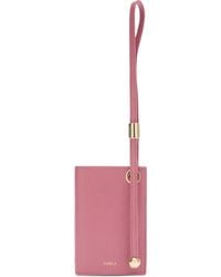 Furla - Laura Leather Strap Card Holder - Lyst