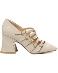 Chloé - Janis 80mm バックル パンプス - Lyst