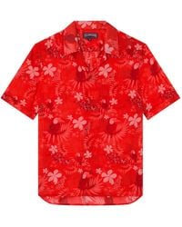 Vilebrequin - Papel De Embrulho Ramie Shirt - Lyst