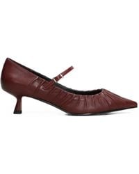 Bibi Lou - Indara Ruched Pointed-Toe Kitten-Heel Pumps - Lyst