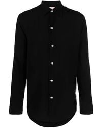 Fursac - Pointed-Collar Long-Sleeved Shirt - Lyst
