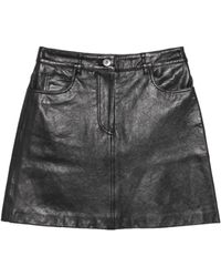 Weekend by Maxmara - Leather Pocket Mini Skirt - Lyst