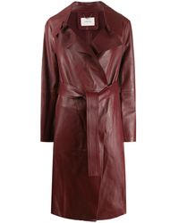 Dorothee Schumacher Straight-fit Trenchcoat - Red