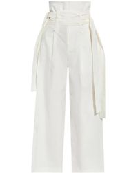 Issey Miyake - Pantalon Évasé À Taille Haute - Lyst