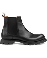 botte gucci homme noir