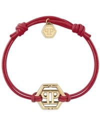 Philipp Plein - Linked Logo-Plaque Bracelet - Lyst