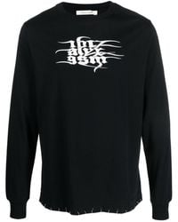1017 ALYX 9SM - Logo-print Long-sleeve Cotton T-shirt - Lyst