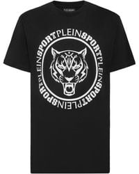 Philipp Plein - T-shirt en coton à logo SS imprimé - Lyst