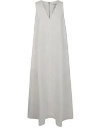 Max Mara - Simeone Linen Sleevesless Dress - Lyst