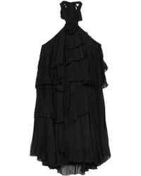 Dixie - Ruffled Halterneck Dress - Lyst