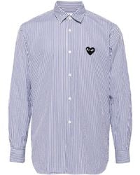 COMME DES GARÇONS PLAY - U Shirt Emblem Woven - Lyst