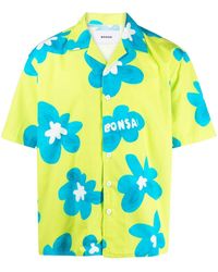 Bonsai - Floral-print Cotton Shirt - Lyst