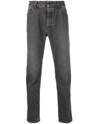 Palm Angels - Vaqueros rectos con logo estampado - Lyst