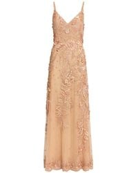 Elie Saab - Bead-Embroidered Maxi Dress - Lyst