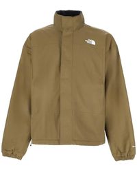 The North Face - Logo-Print High-Neck Reversible Jacket - Lyst