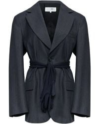 MM6 by Maison Margiela - Wool-Blend Blazer With Gloves - Lyst