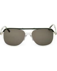 Cole Haan - Sonnenbrille Mit Eckigem Gestell - Lyst